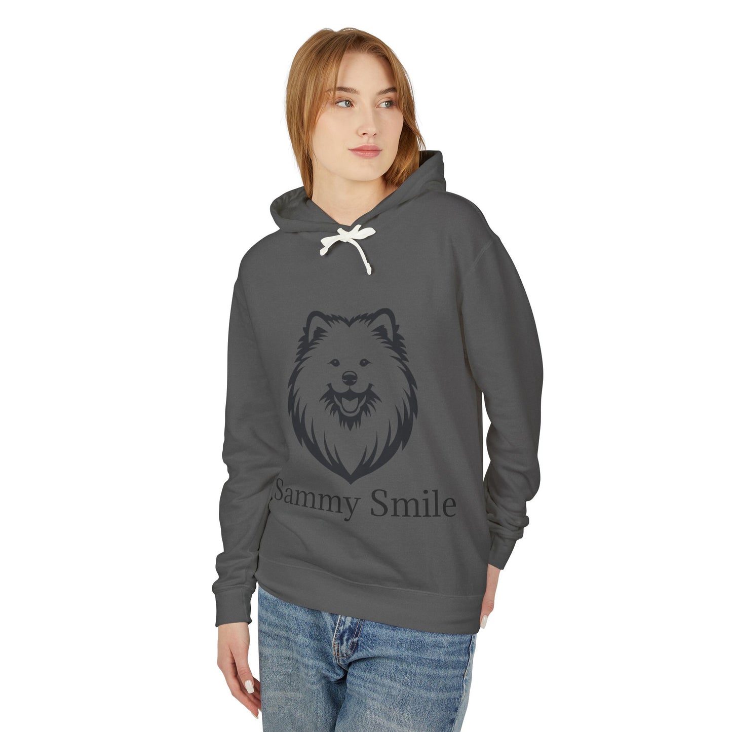 Sammy Smile Unisex Lightweight Hoodie