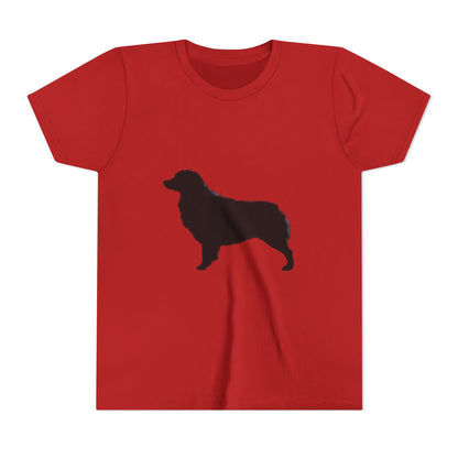 Aussie Silhouette Youth Unisex Short Sleeve Crewneck Tee