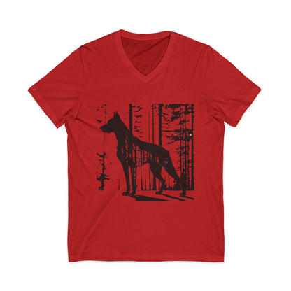 Watchful Eyes Unisex Short Sleeve V-Neck Tee