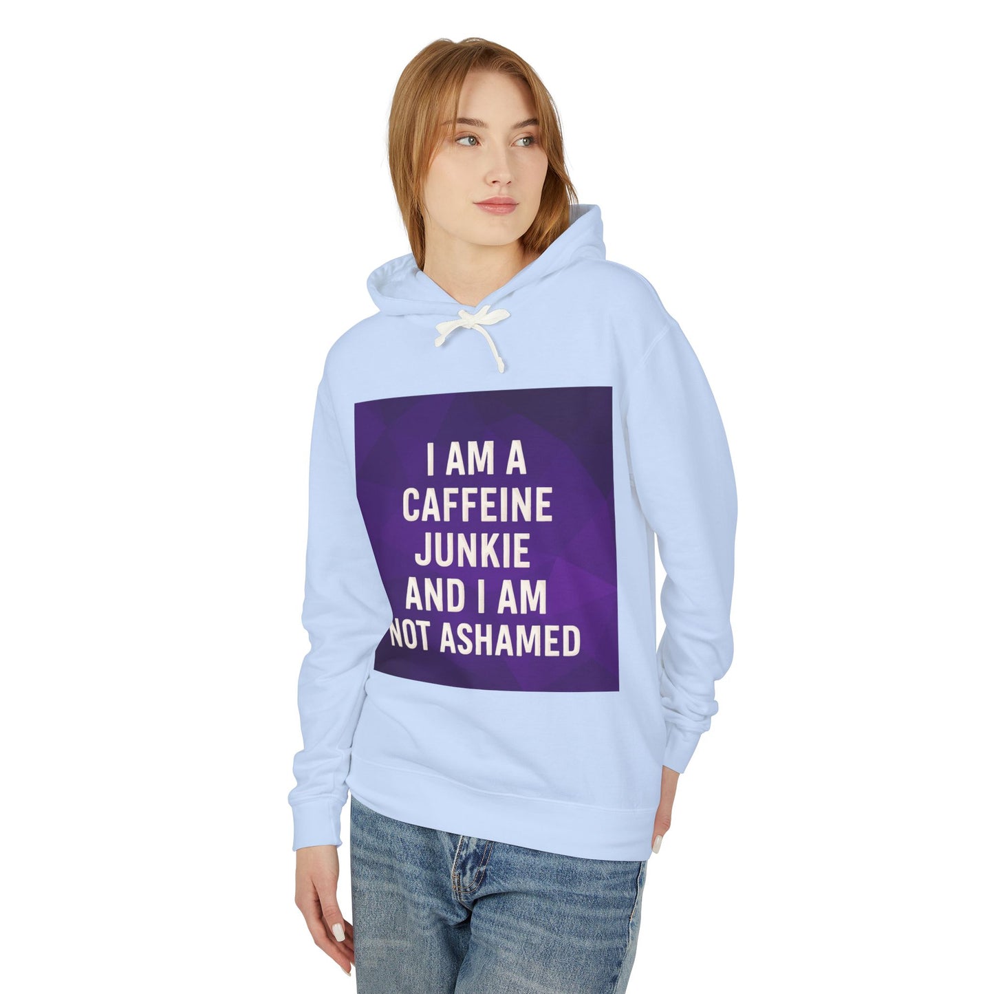 Caffeine Junkie Unisex Lightweight Hoodie