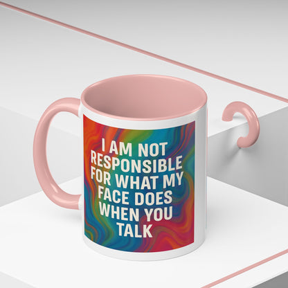 When You Talk 2-Tone Coffee Mug