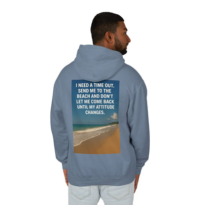 Time Out Unisex Lightweight Hoodie