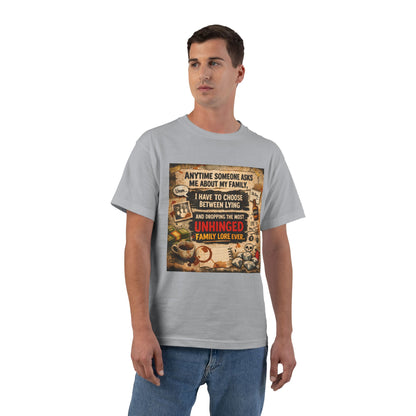 Unhinged Family Men's Short-Sleeve Crewneck Tee
