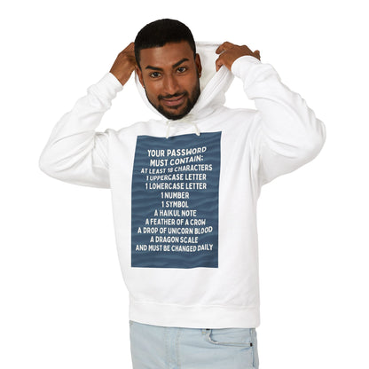 Password Unisex Lightweight Hoodie