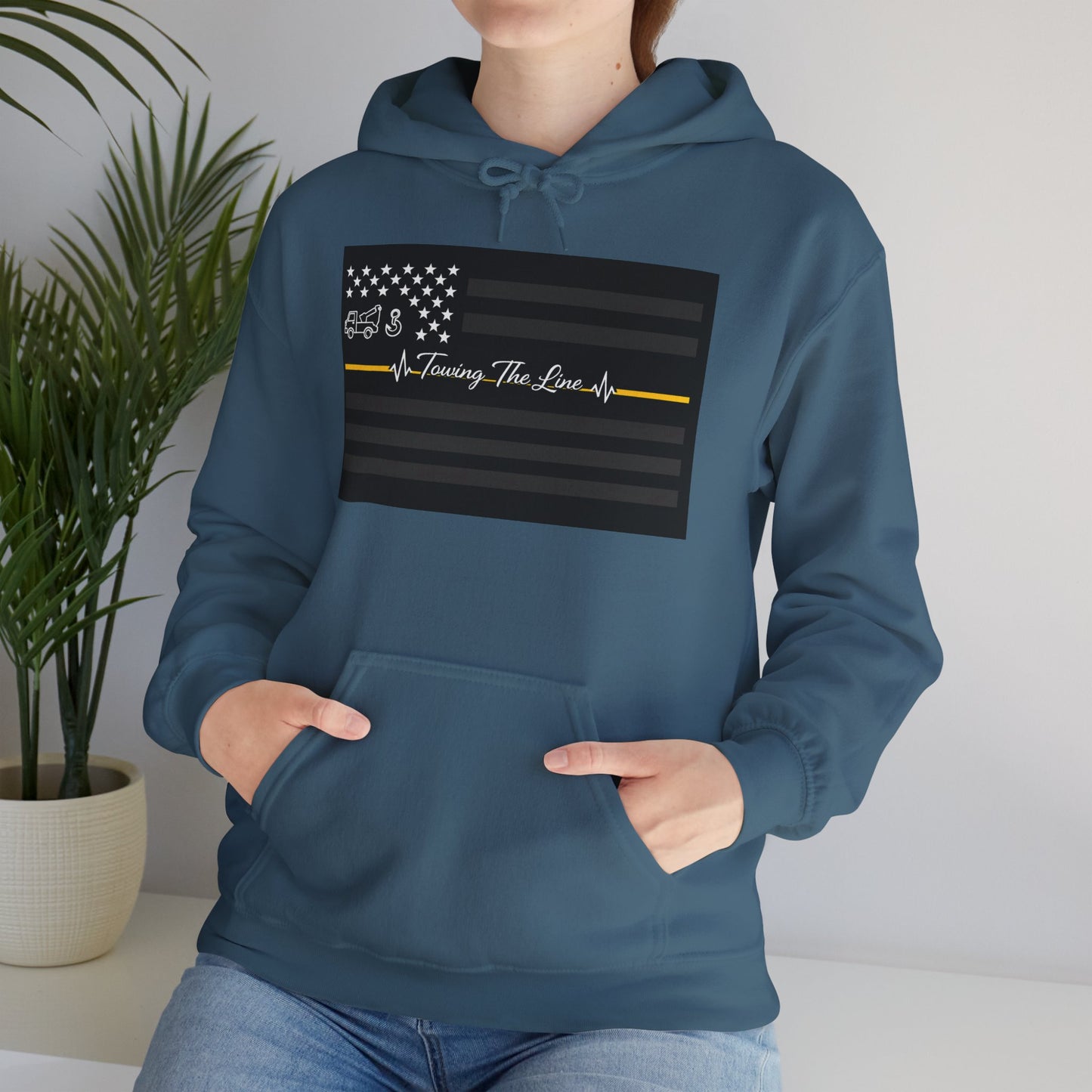 Thin Yellow Line Unisex Hoodie