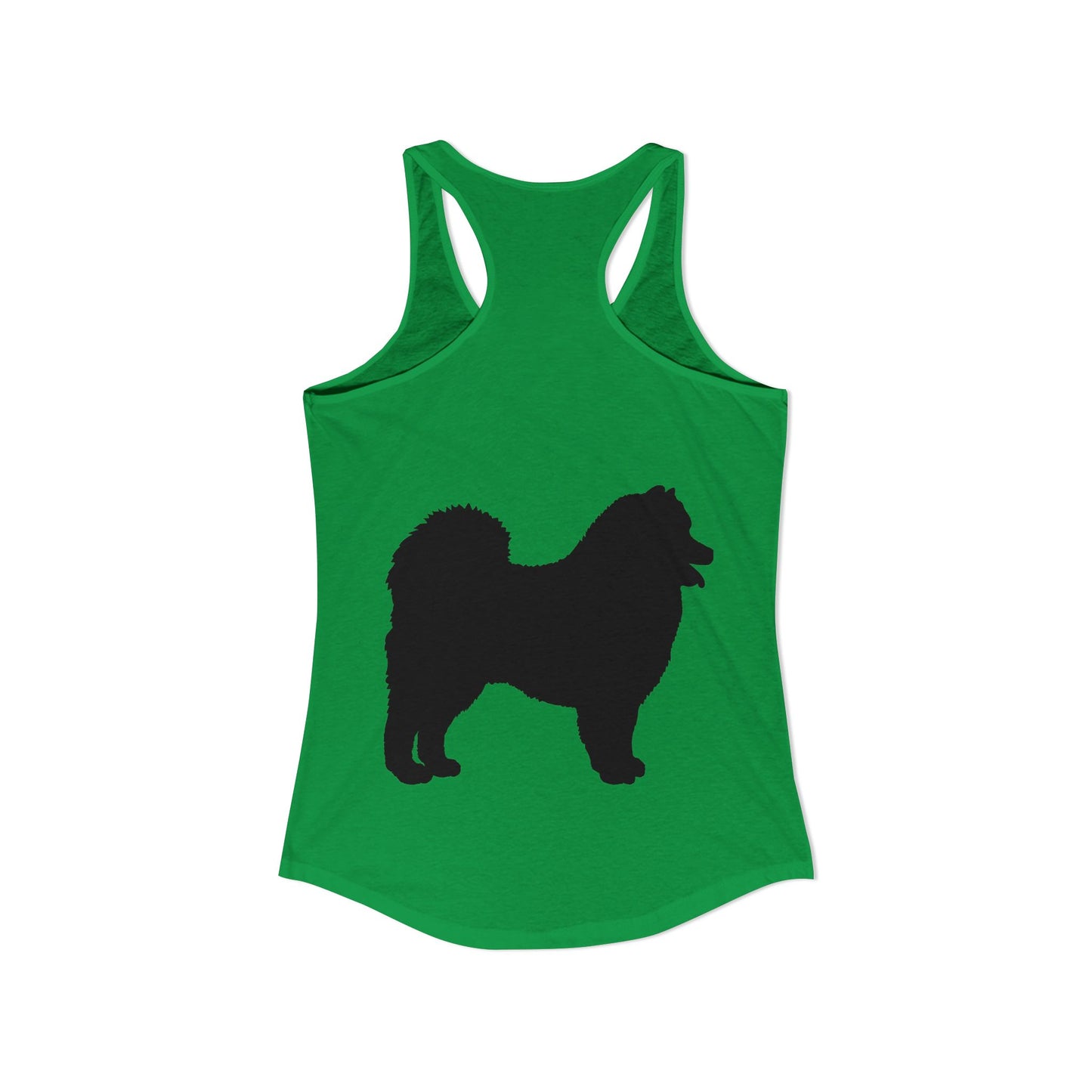 Samoyed Silhouette Women's Racerback Tank