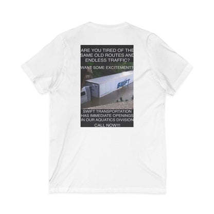 Swift Aquatics Unisex Short Sleeve V-Neck Tee