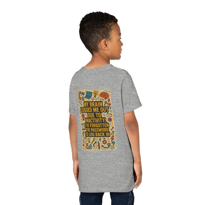 Logged Out Youth Unisex Short Sleeve Crewneck Tee