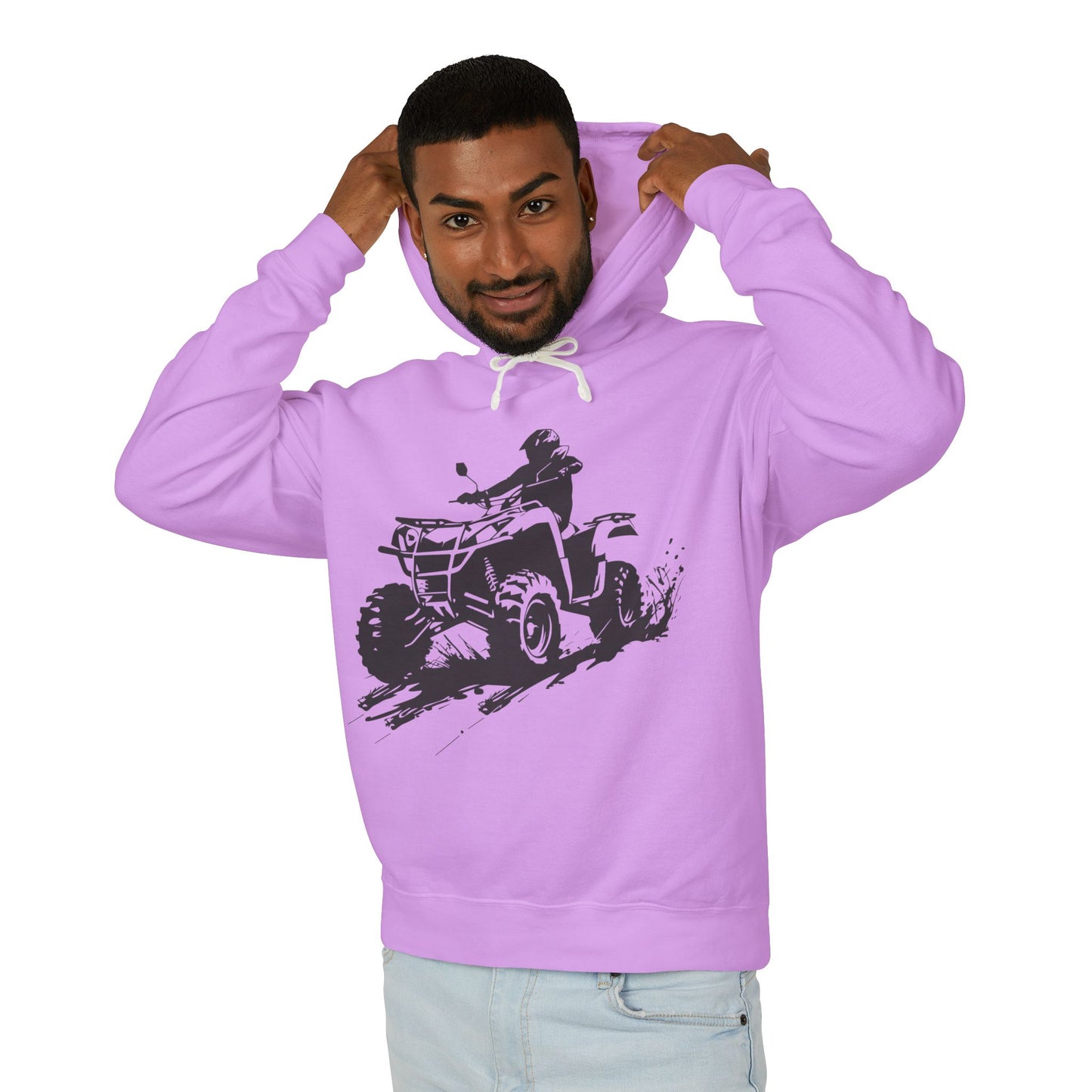 Slingin' Mud Quad Unisex Lightweight Hoodie