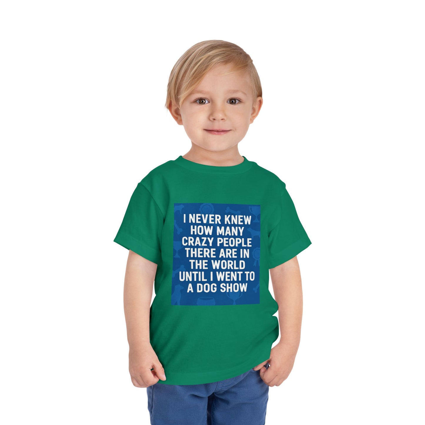 Never Knew Toddler Unisex Short Sleeve Crewneck Tee