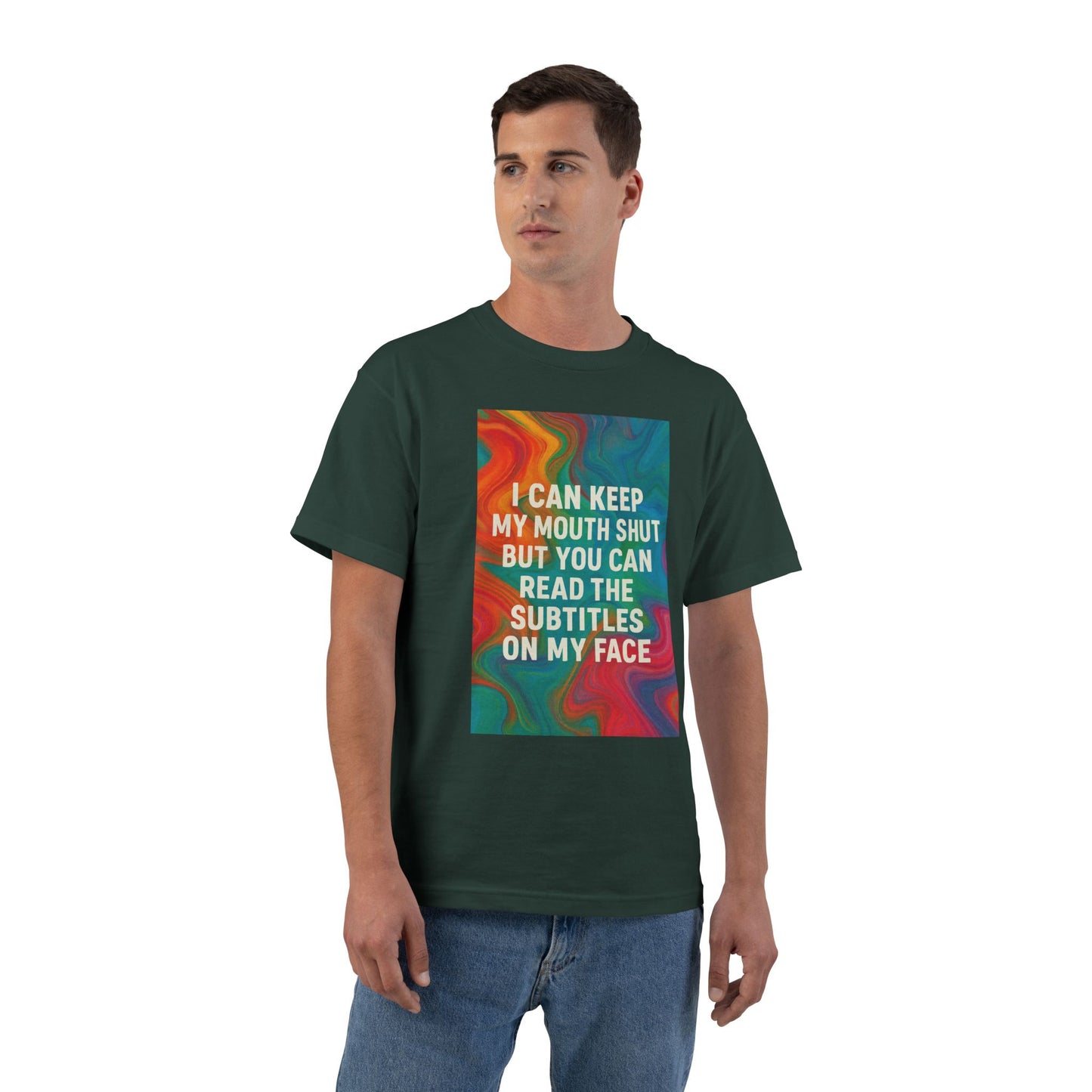 Subtitles Men's Short-Sleeve Crewneck Tee