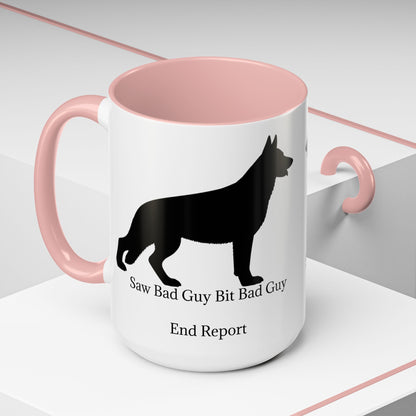 Bad Guy 2-Tone Coffee Mug
