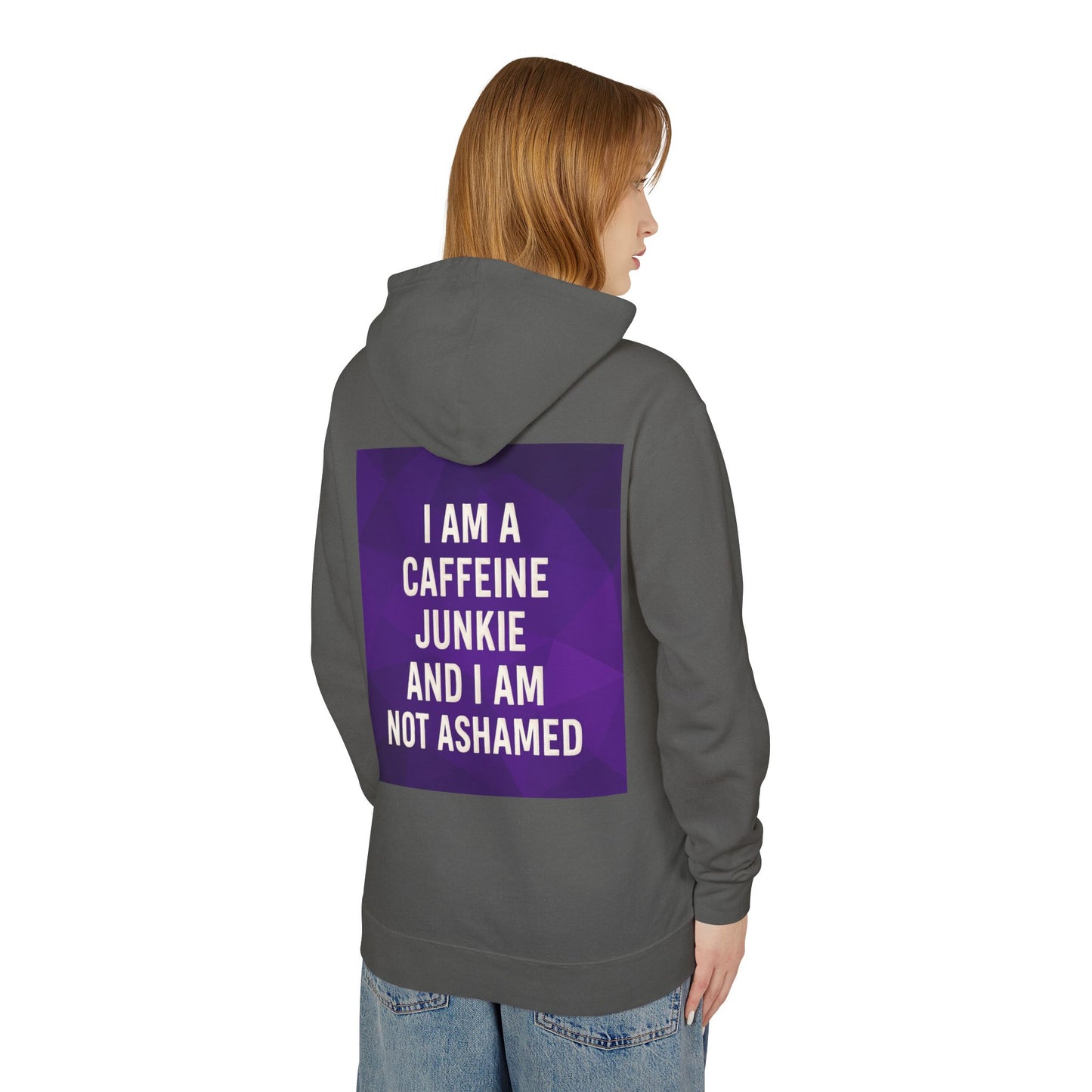 Caffeine Junkie Unisex Lightweight Hoodie