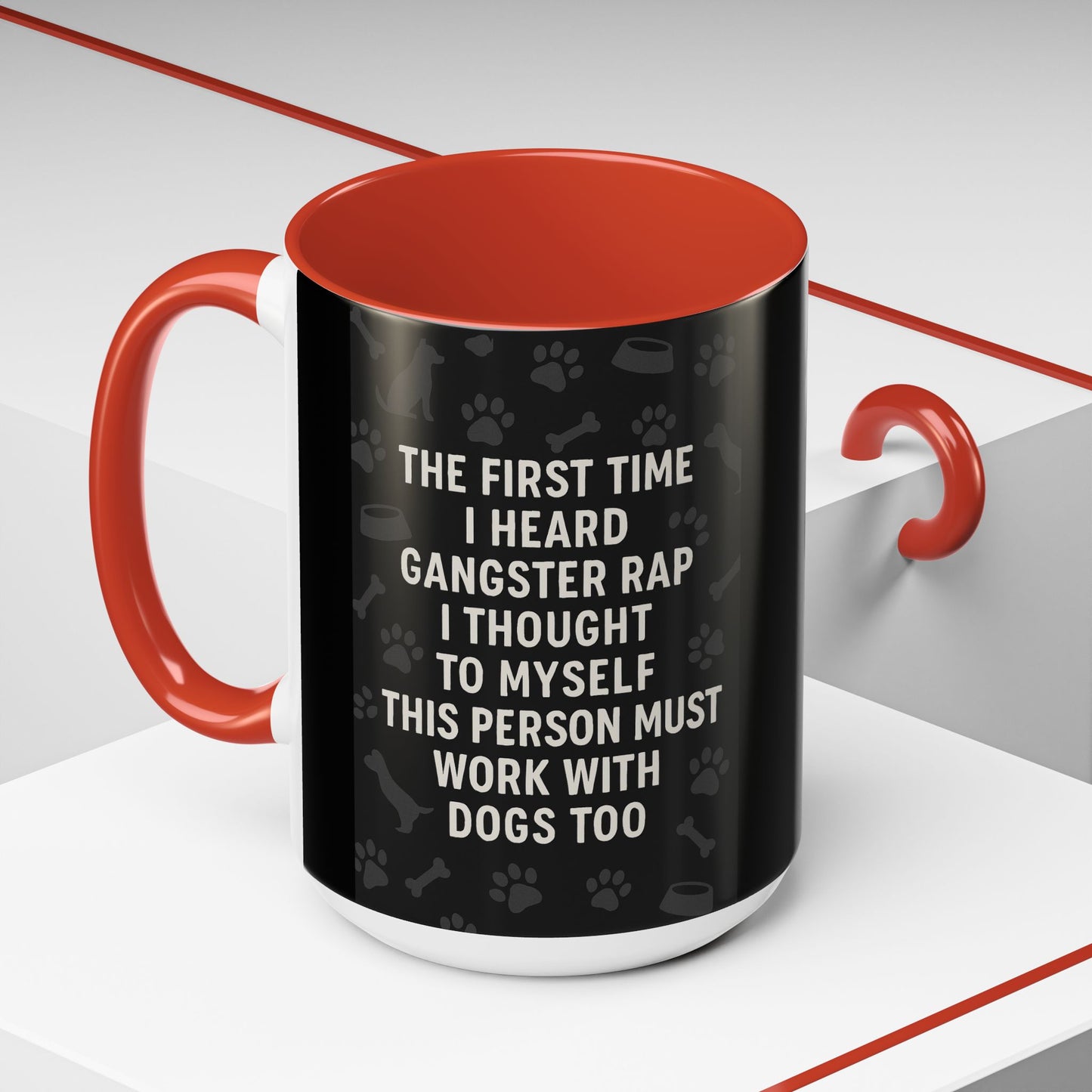 Gangster Rap 2-Tone Coffee Mug