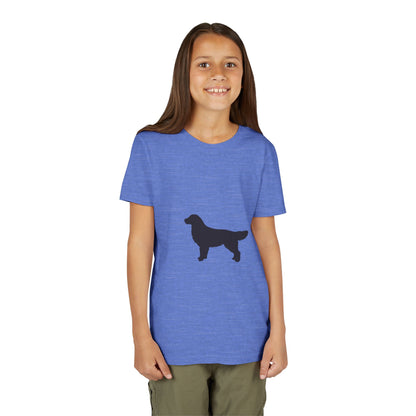 Golden Silhouette Youth Unisex Short Sleeve Crewneck Tee