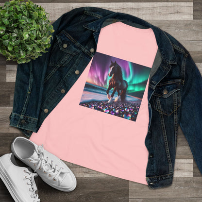 Midnight Magic Women's Short Sleeve Crewneck Tee