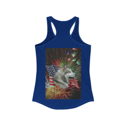 American Malamute Women's Racerback Tank