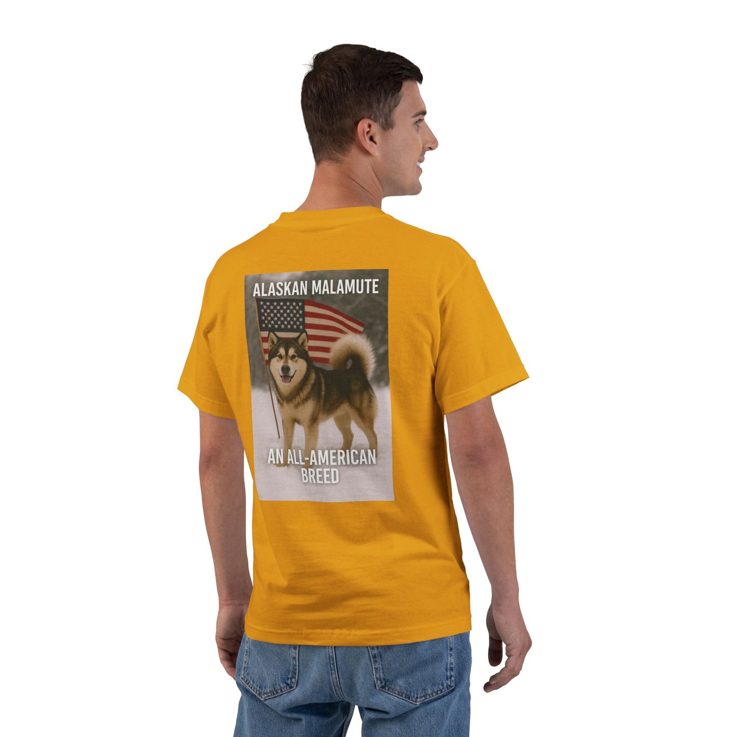 All-American Breed Men's Short-Sleeve Crewneck Tee
