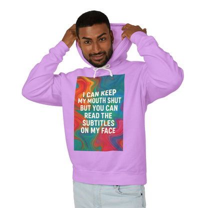 Subtitles Unisex Lightweight Hoodie