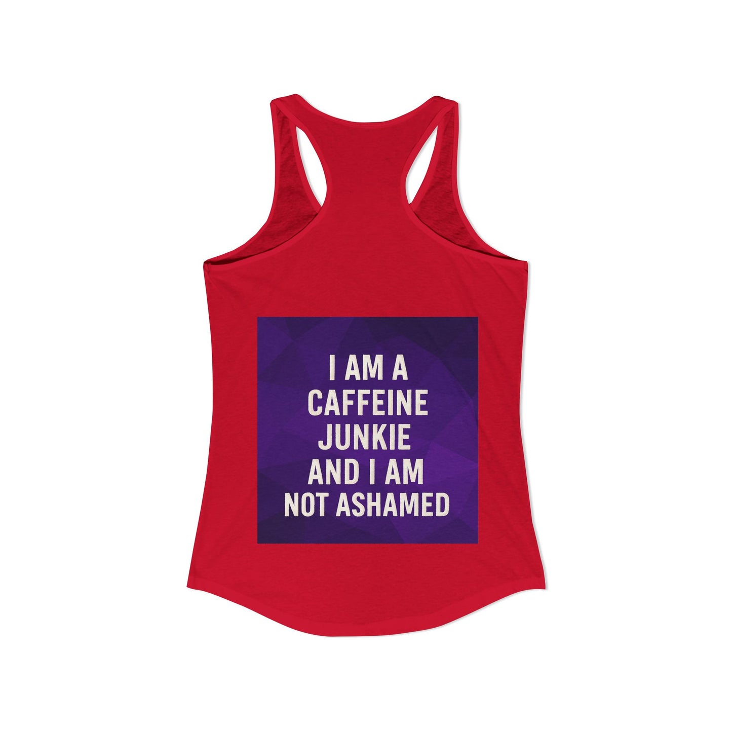 Caffeine Junkie Women's Racerback Tank