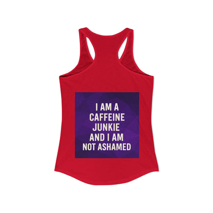 Caffeine Junkie Women's Racerback Tank