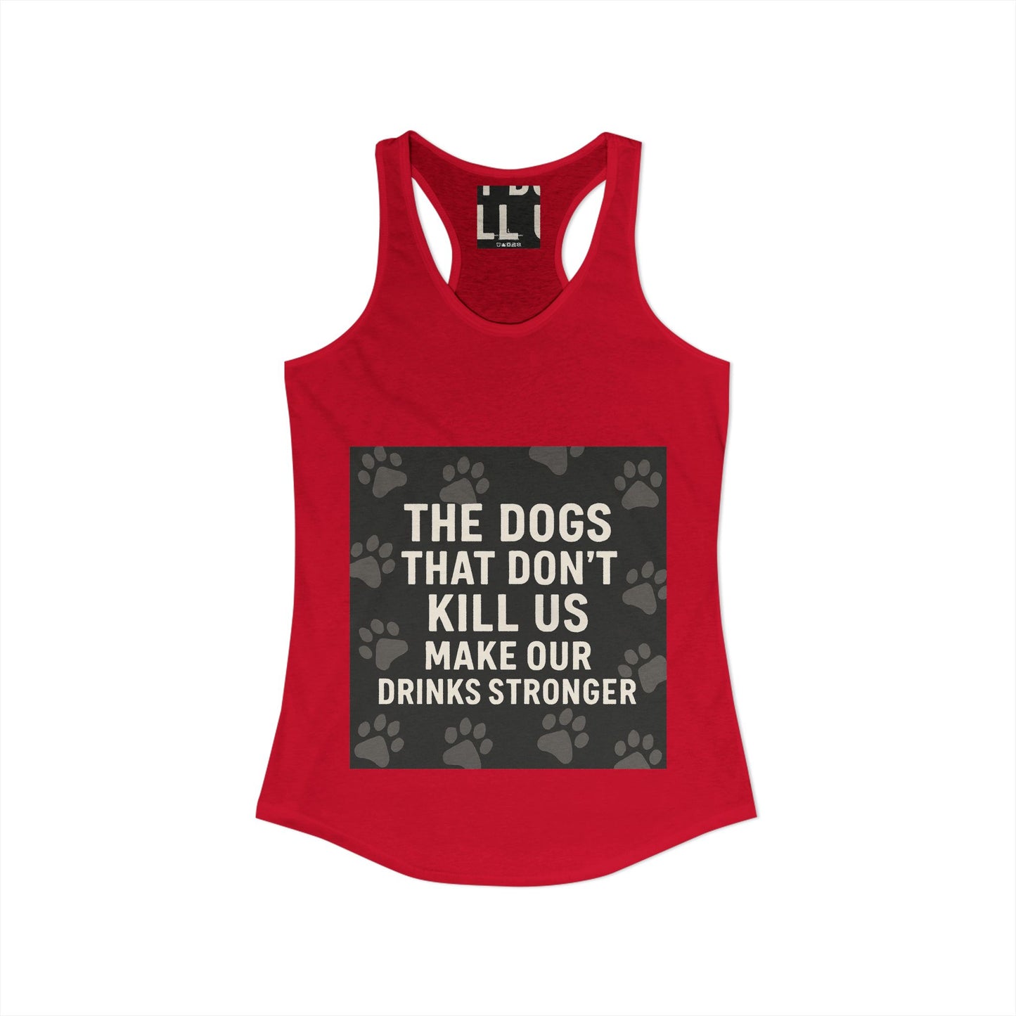 Drinks Stronger Women's Racerback Tank