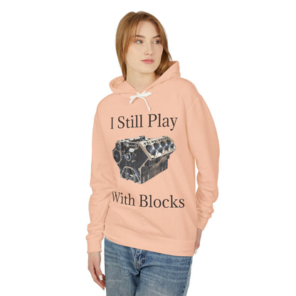Play With Blocks Unisex Lightweight Hoodie