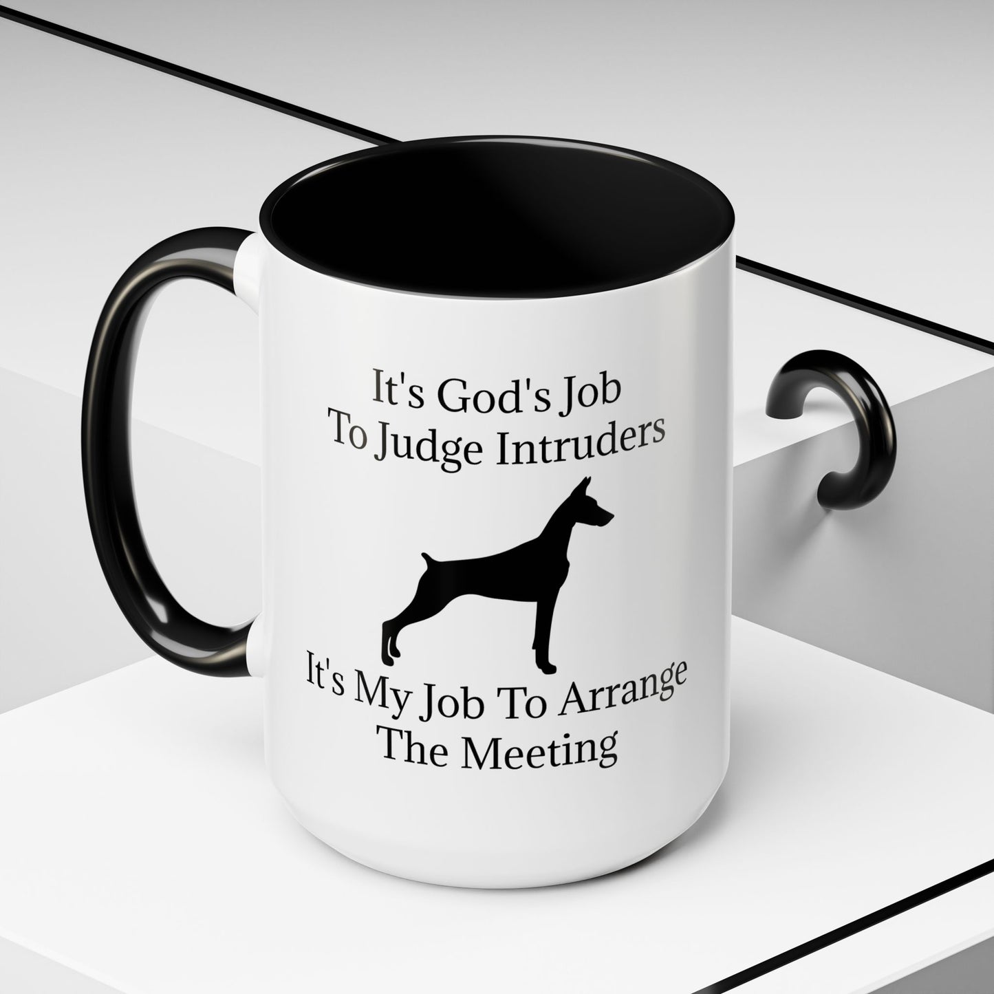 Arrange The Meeting 2-Tone Coffee Mug