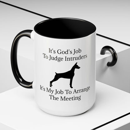 Arrange The Meeting 2-Tone Coffee Mug