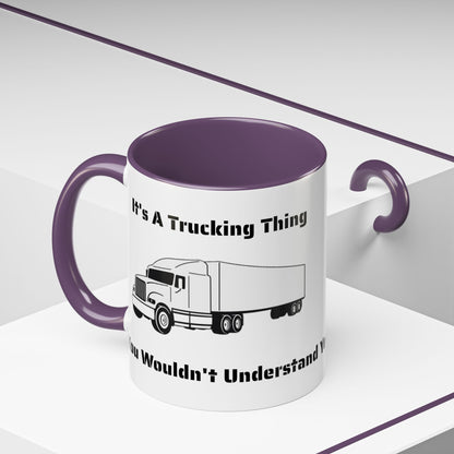 Trucking Thing 2-Tone Coffee Mug
