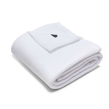 Basenji Silhouette Arctic Fleece Blanket