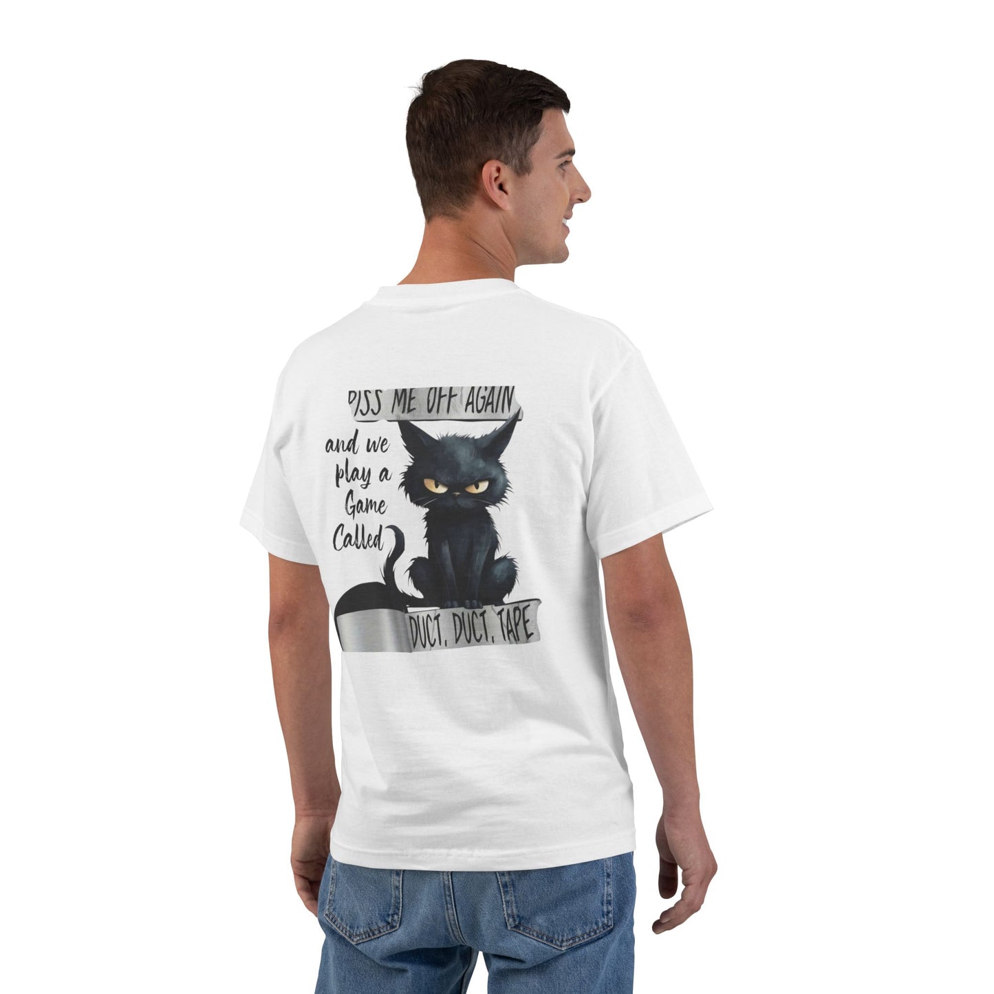 Duct, Duct, Tape Men's Short-Sleeve Crewneck Tee