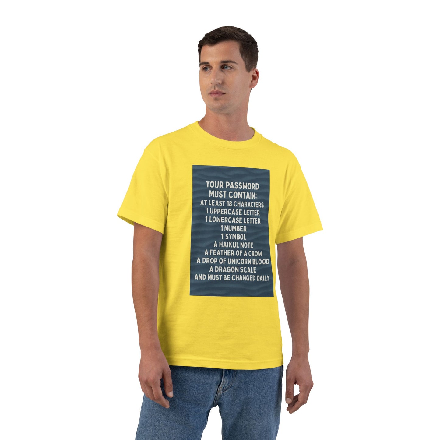 Password Men's Short-Sleeve Crewneck Tee
