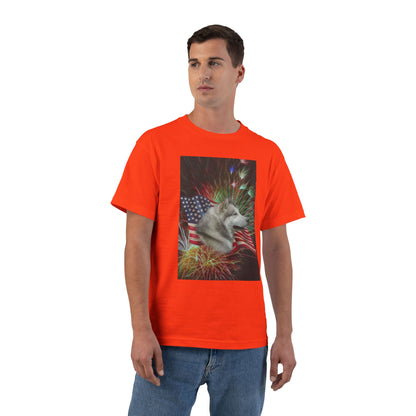American Malamute Men's Short-Sleeve Crewneck Tee