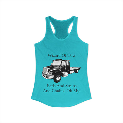 Wizard Of Tow Women's Racerback Tank