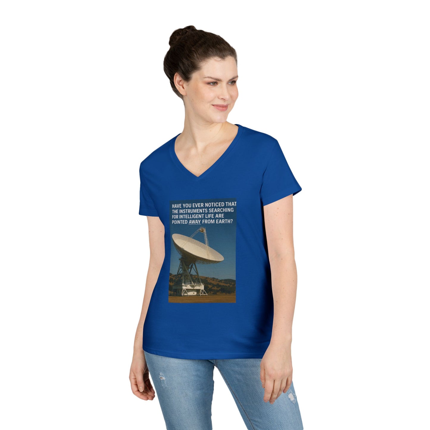 Intelligent Life Women's V-Neck T-Shirt