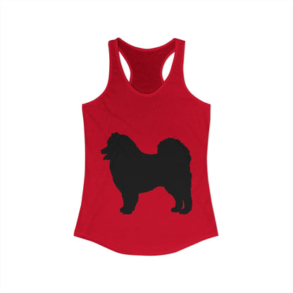 Samoyed Silhouette Women's Racerback Tank