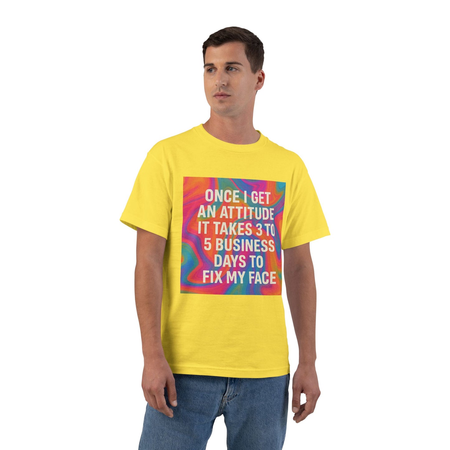 Fix My Face Men's Short-Sleeve Crewneck Tee
