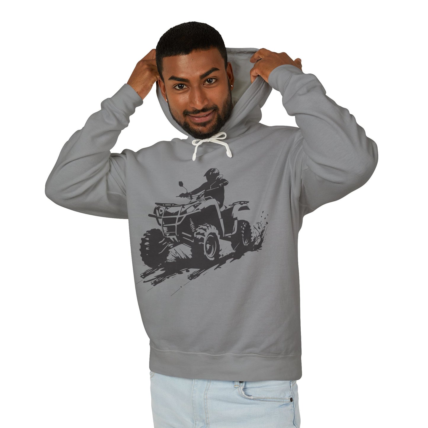 Slingin' Mud Quad Unisex Lightweight Hoodie