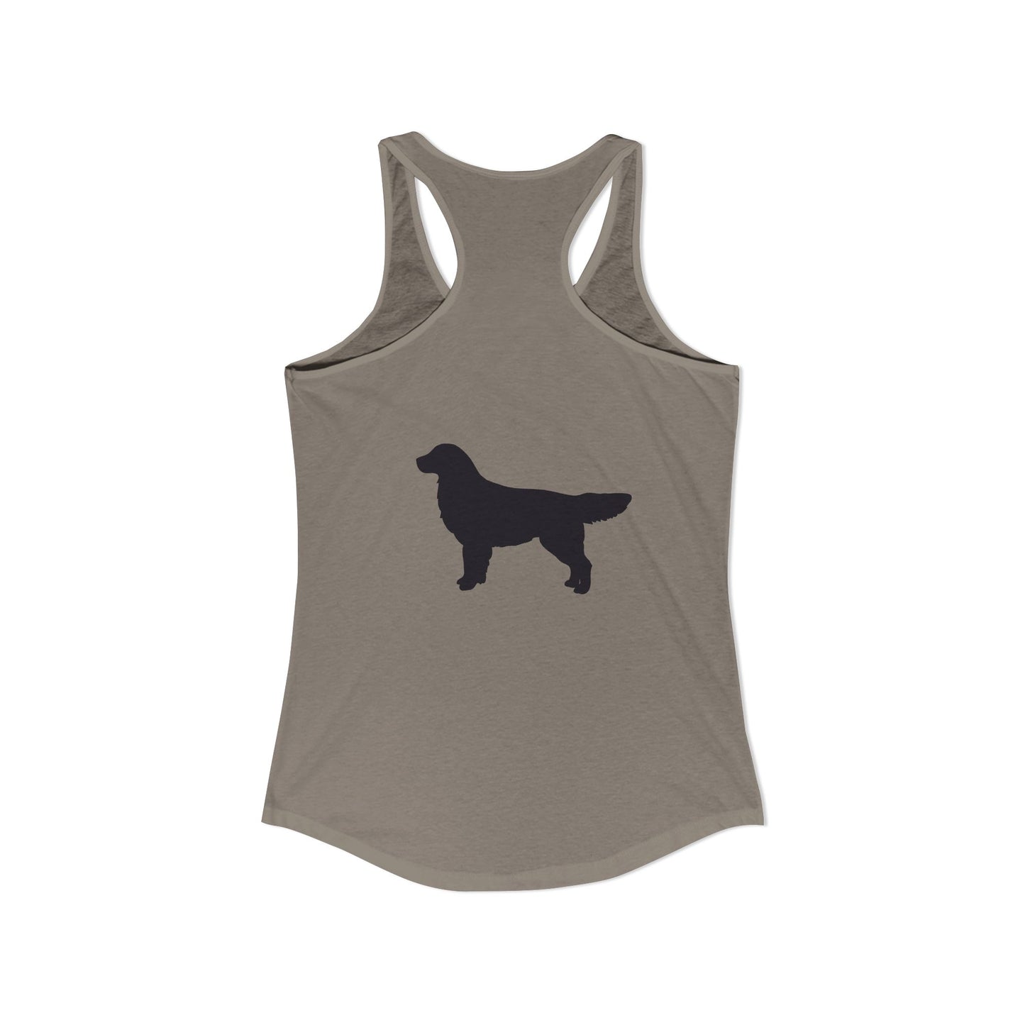 Golden Silhouette Women's Racerback Tank
