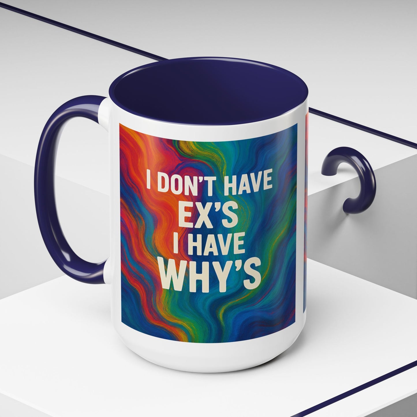 X's And Y's 2-Tone Coffee Mug