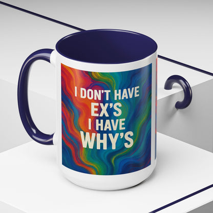 X's And Y's 2-Tone Coffee Mug