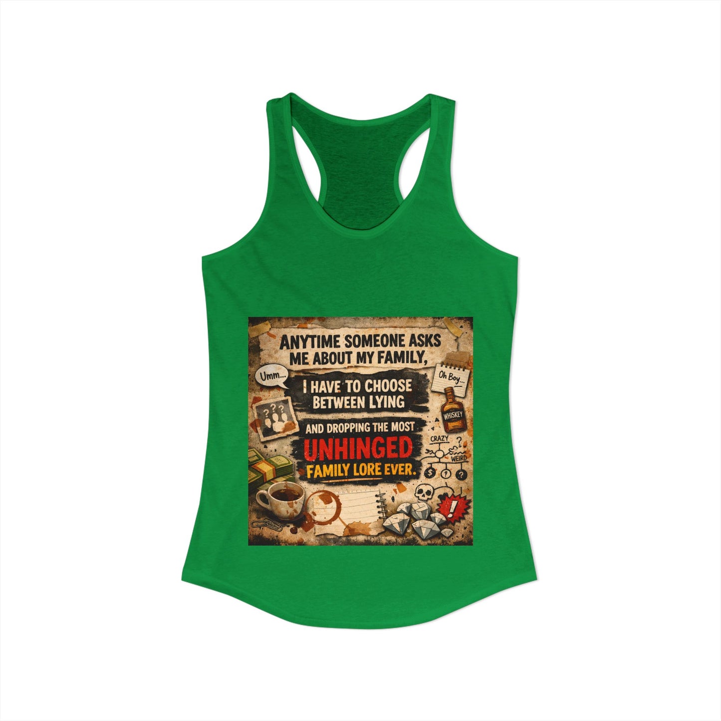 Unhinged Family Women's Racerback Tank