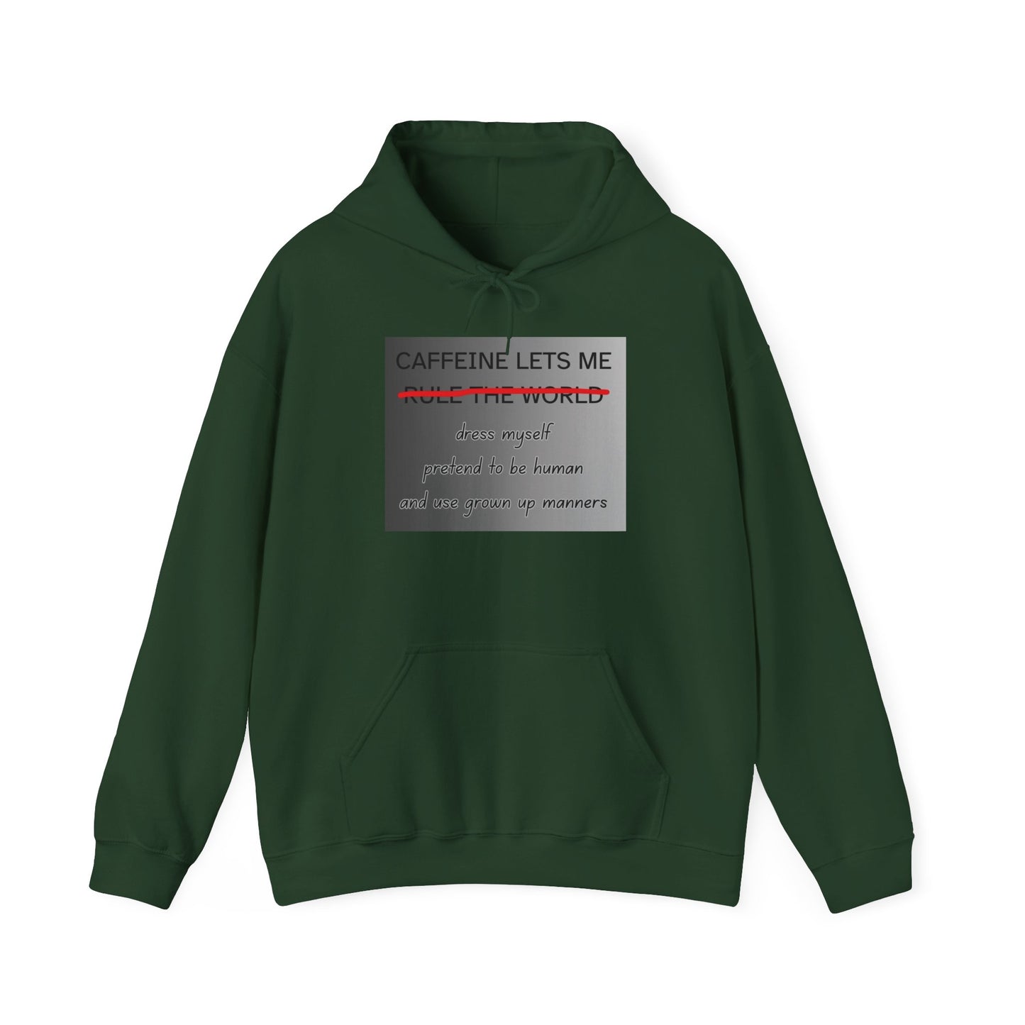 Caffeine Lets Me Unisex Hoodie