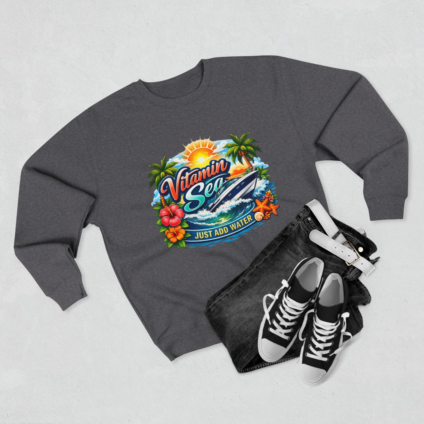 Vitamin Sea Unisex Crewneck Sweatshirt