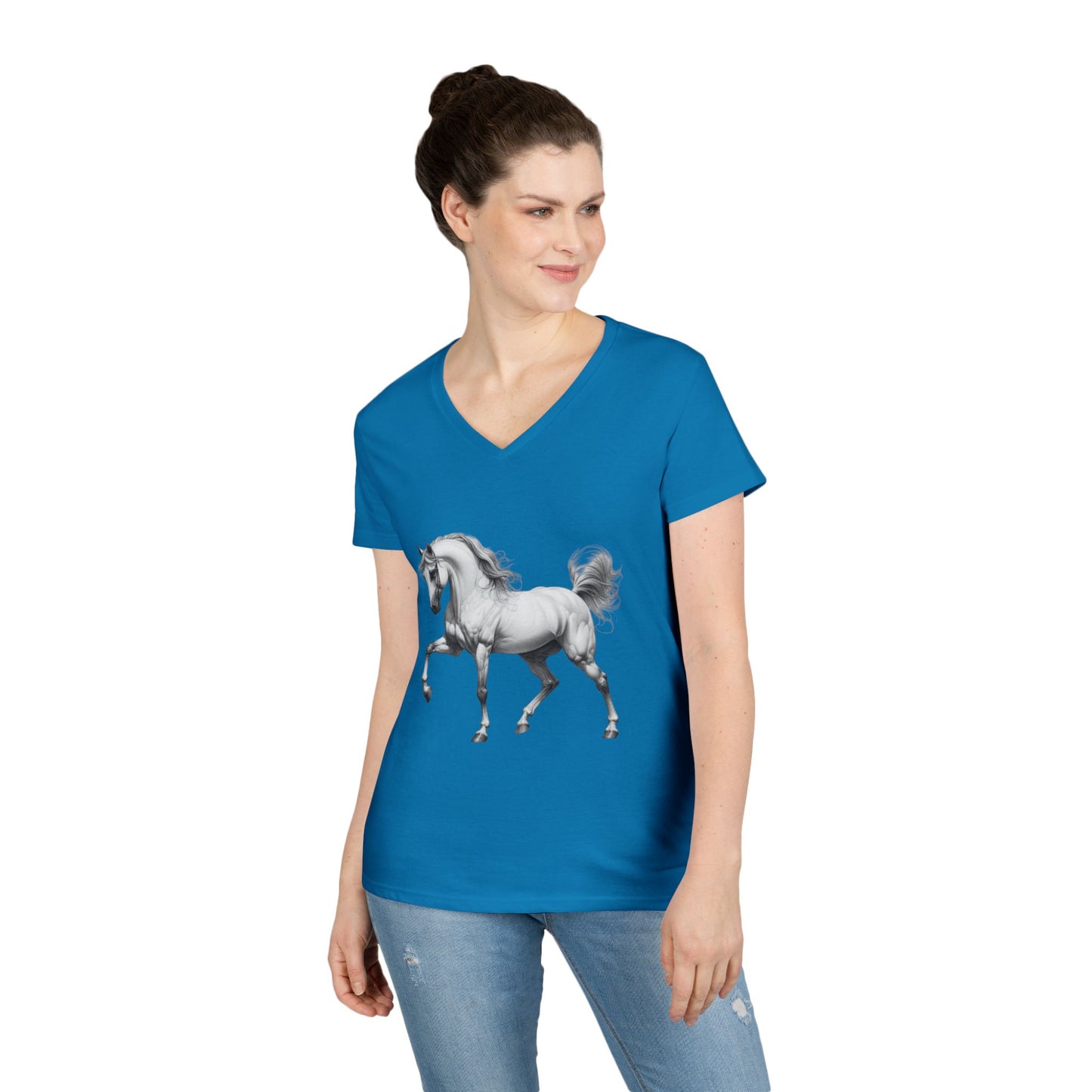 Fancy Pants Women's V-Neck T-Shirt