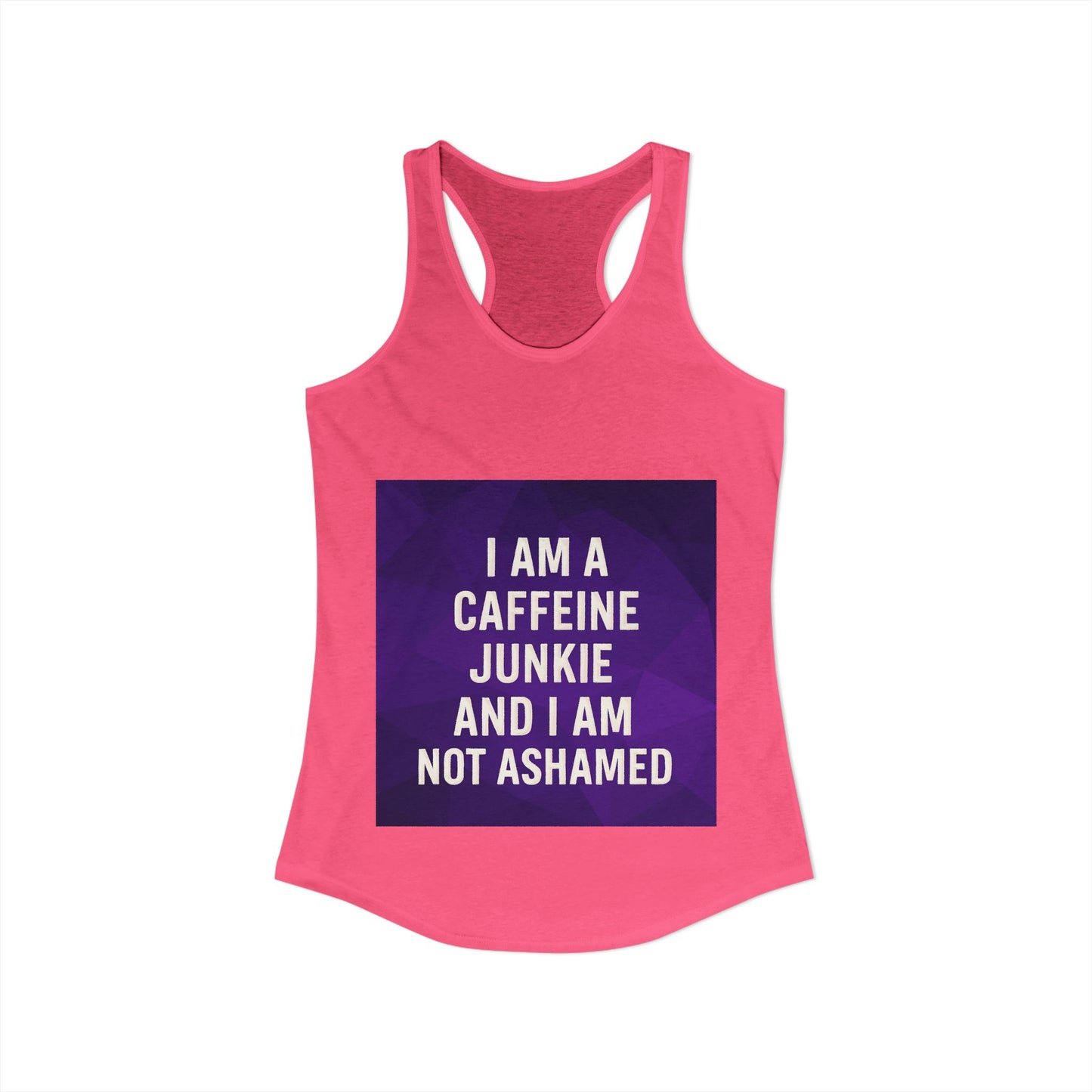 Caffeine Junkie Women's Racerback Tank