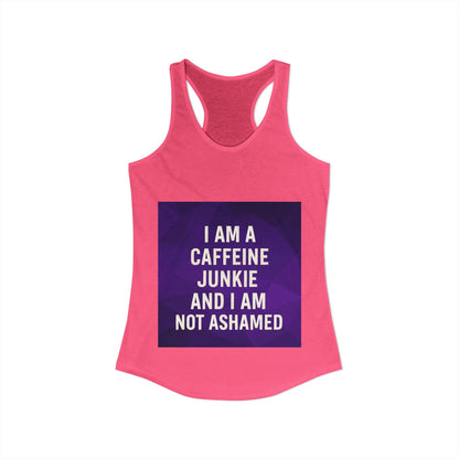 Caffeine Junkie Women's Racerback Tank