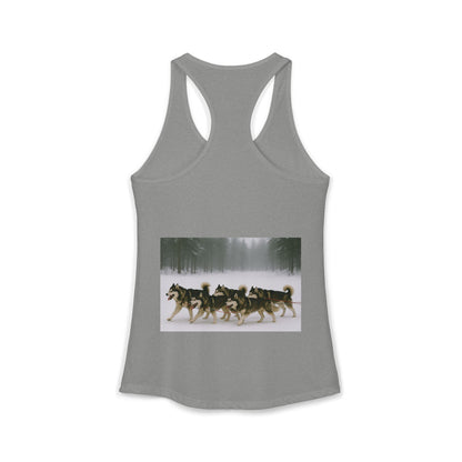 Mush On Women's Racerback Tank