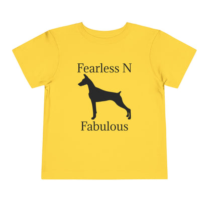 Fearless N Fabulous Toddler Unisex Short Sleeve Crewneck Tee